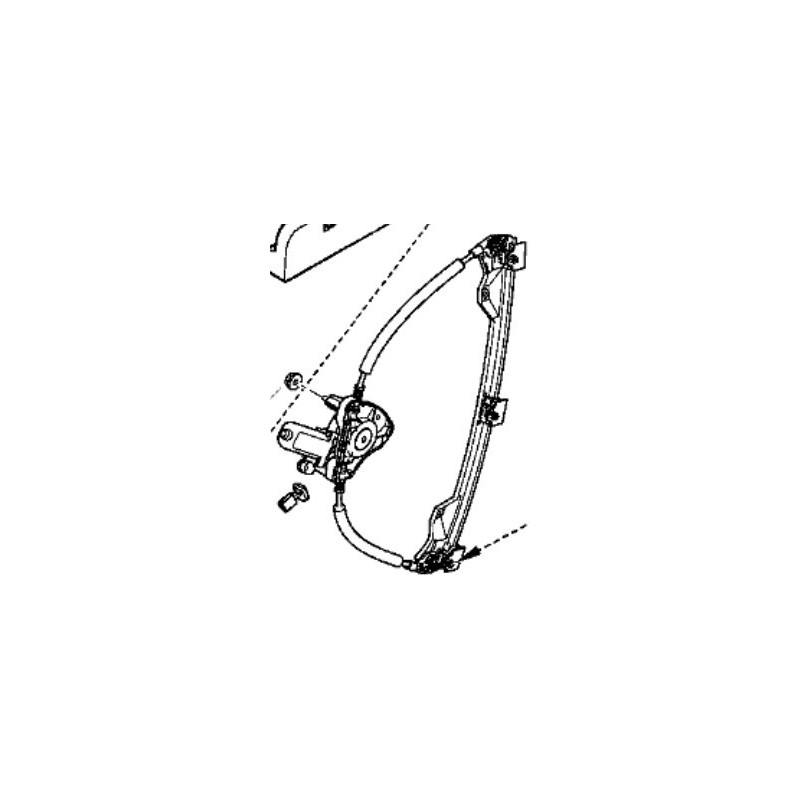 Leve vitre électrique gauche Renault Clio 2 3 portes