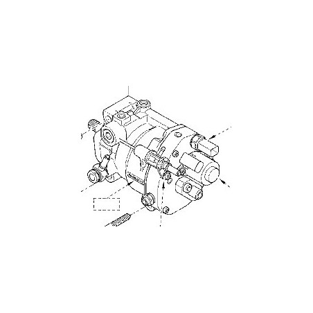 Pompe haute pression DCI Delphi Renault Clio - Kangoo 