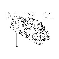 Commande de chauffage Renault Modus manuelle