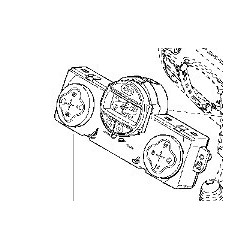 Commande de chauffage Renault Modus Climatisation Automatique 