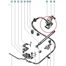 Commande ouverture capot Renault Safrane 7700821878  7700814442